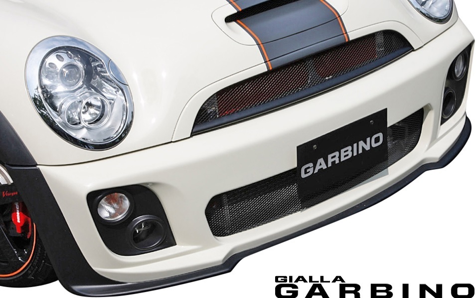 【M's】BMW R53 ミニ クーパーS RE16 後期 (2004y-2006y) GIALLA タイプX フロントバンパースポイラー / FRP ジアラ ガルビノ エアロ 外装拍卖