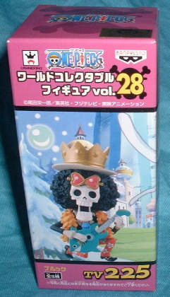 ワンピース ワールドコレクタブルフィギュア28 ブルック拍卖