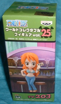 ワンピース ワールドコレクタブルフィギュア25 ナミ拍卖