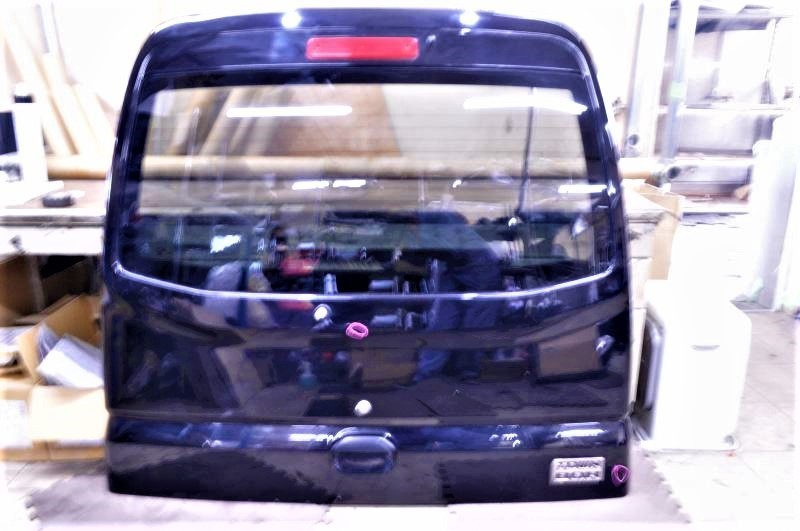 タウンボックス RX 中期(U63W) 純正 破損無 取付OK リアゲート バックドア パネル ヒンジ付 X42 / MR586930 K058512拍卖