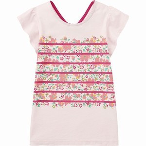 ユニクロ GIRLS リバティコラボ Tシャツ ピンク サイズ110拍卖