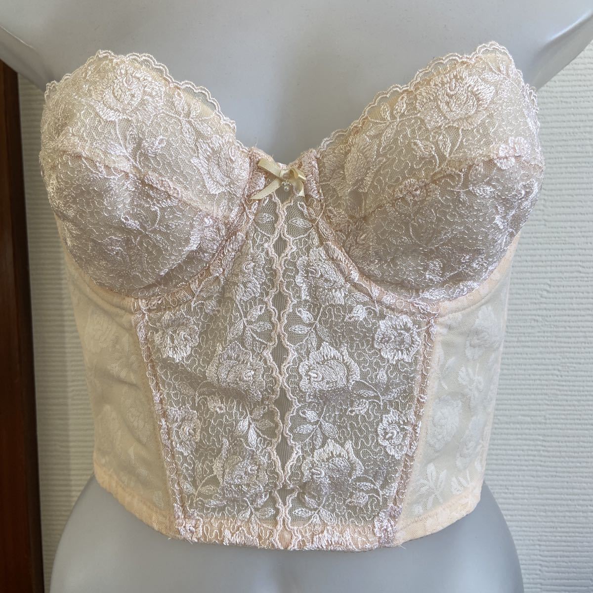 値下げ ロングブラジャー B80 ベージュ拍卖