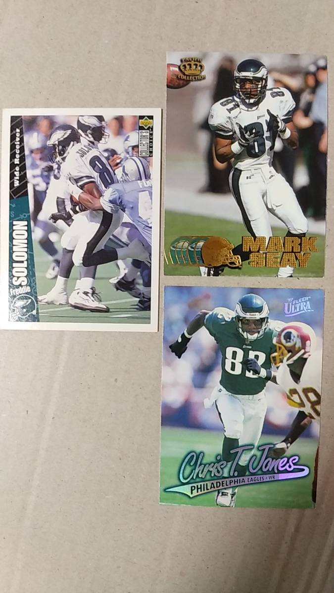 NFLカード PHILADELPHIA EAGLES / WR,TE 色々11種 Bbb イーグルス拍卖