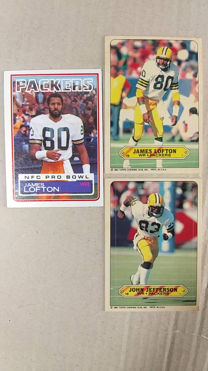 NFLカード GREEN BAY PACKERS / WR 色々10種 TOPPS パッカーズ拍卖