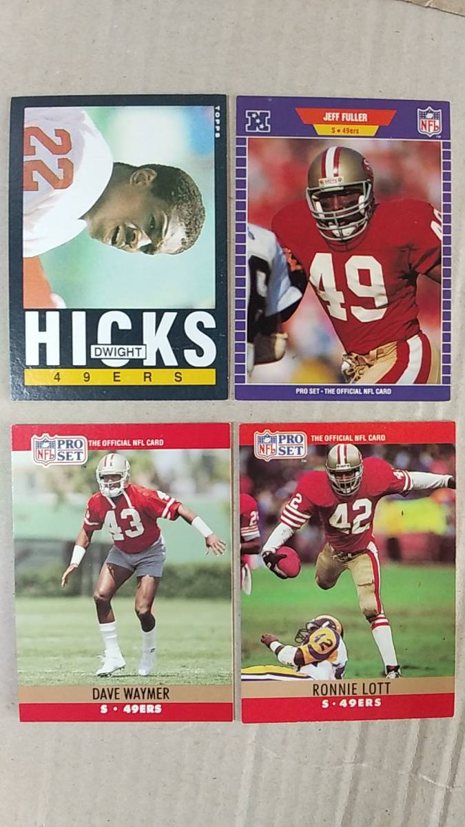 NFLカード SAN FRANCISCO 49NERS / DB 色々12種 Xxx 49ナーズ拍卖