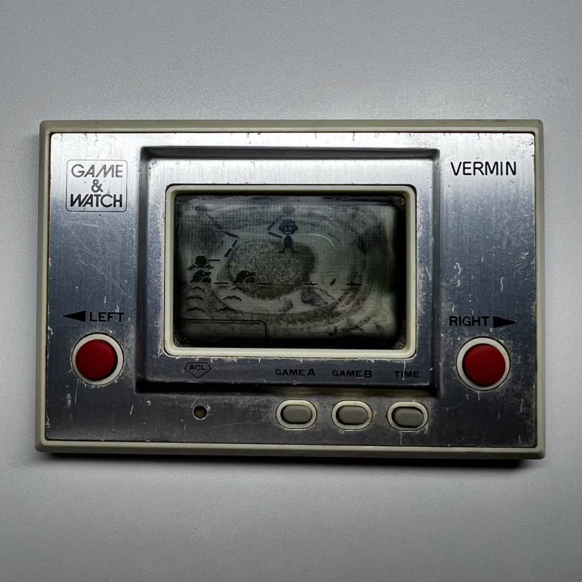 G3 動作確認済 ゲームウォッチ バーミン GAME&WATCH VERMIN Nintendo 任天堂 当時物拍卖