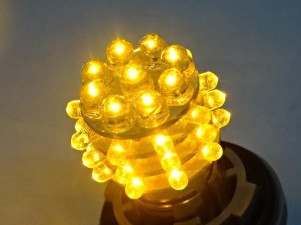 36連LED! BA15s/S25S/1156型シングル球 アンバー・イエロー・オレンジ拍卖