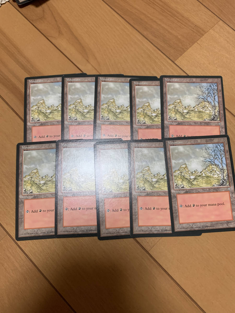 アイスエイジ 絶版 基本土地 基本地形 10枚セット 山2拍卖