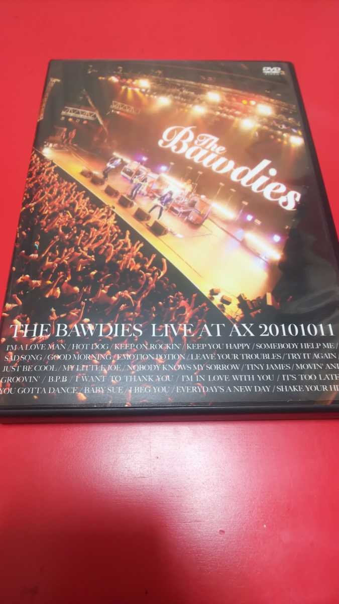 ★THE BAWDIES★『LIVE AT AX 20101011』DVD★ボゥディーズ★拍卖
