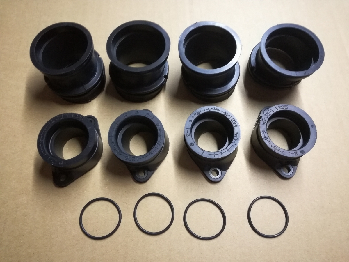 paypayKAWASAKI ZEPHYR400 ゼファー400 エアー クリーナー ゴム キャブレータ インシュレーター セット拍卖