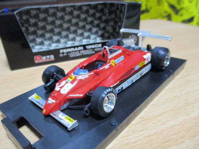 ブルム 1/43 「 フェラーリ126C2 」 #28 ロングビーチGP 1982y ・送料 500円(レターパック発送)拍卖