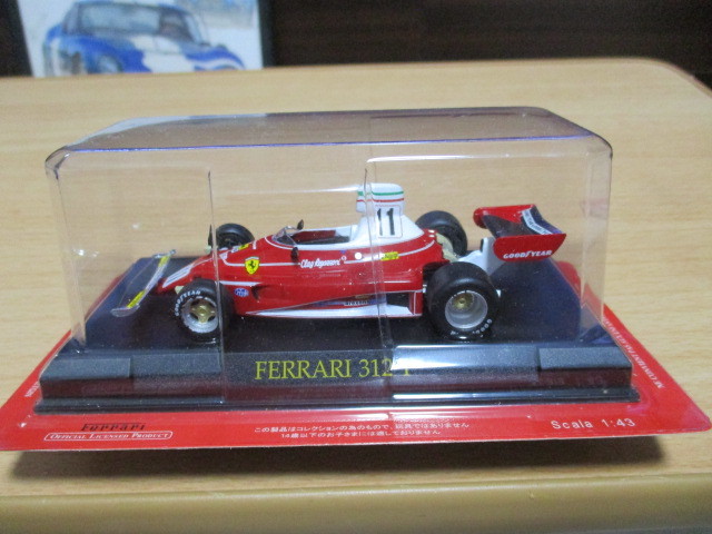 アシェット 1/43 「 フェラーリ 312T 」 #11 クレイ・レガツォーニ ・送料 500円(レターパック発送) ブリスター未開封品拍卖