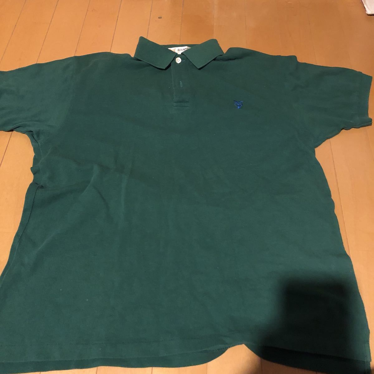 読売ジャイアンツポロシャツメンズ オールド拍卖