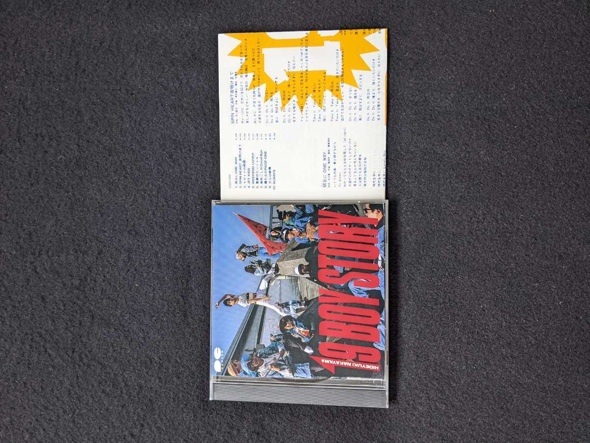 中山秀征 アルバム 19 BOY STORY 明日にONE WAY モザイクの時間 JET KIDS WEEKEND LOVER 星屑のエンジェル ALWAYS 即決 高橋研拍卖