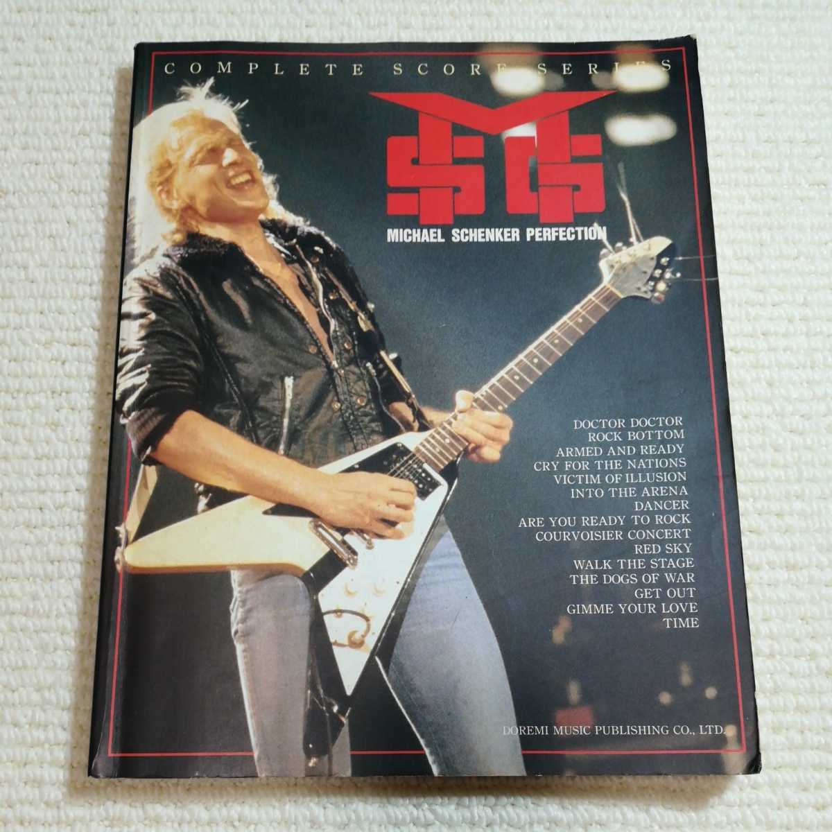 マイケルシェンカー パーフェクション バンドスコア MICHAEL SCHENKER 拍卖
