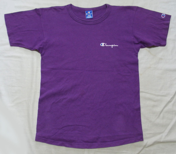 M【80's 90's/チャンピオン・Tシャツ】青タグ ヴィンテージ Champion 80年代 90年代 アメリカ製 米国製 ロゴT 古着拍卖