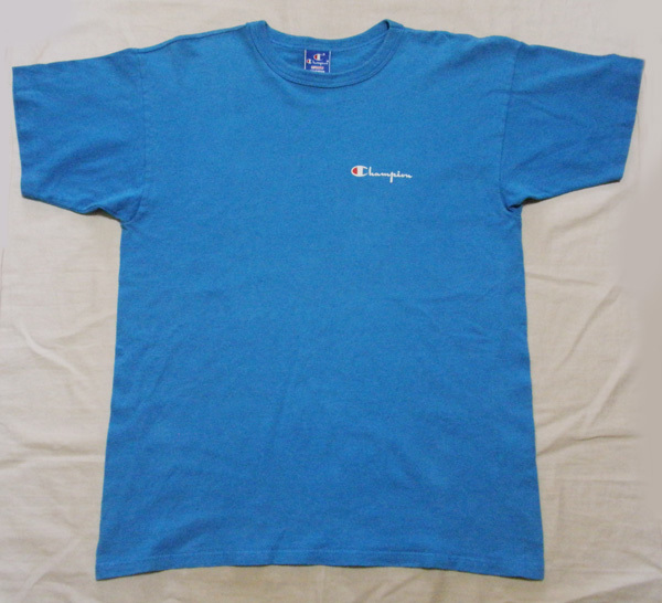 XL【80's 90's/チャンピオン・Tシャツ】ヴィンテージ コットン ロゴT 米国製 アメリカ製 ヘビーウェイト Champion 古着拍卖
