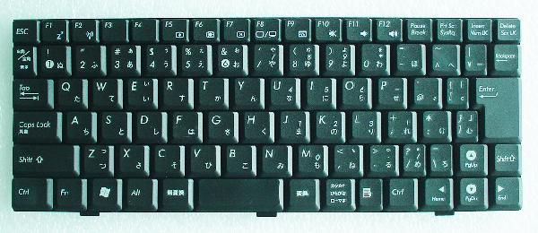 新品ASUS EeePC 1000H用日本語キーボード (V021562IJ1)黒拍卖