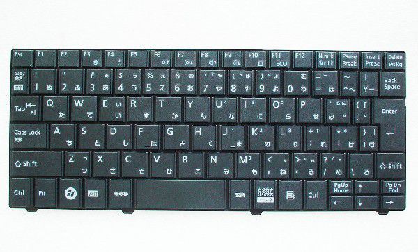 キーボード:新品富士通FMVP50CL等用(CP512370-01,AEJR8J00010,黒)国内発送拍卖