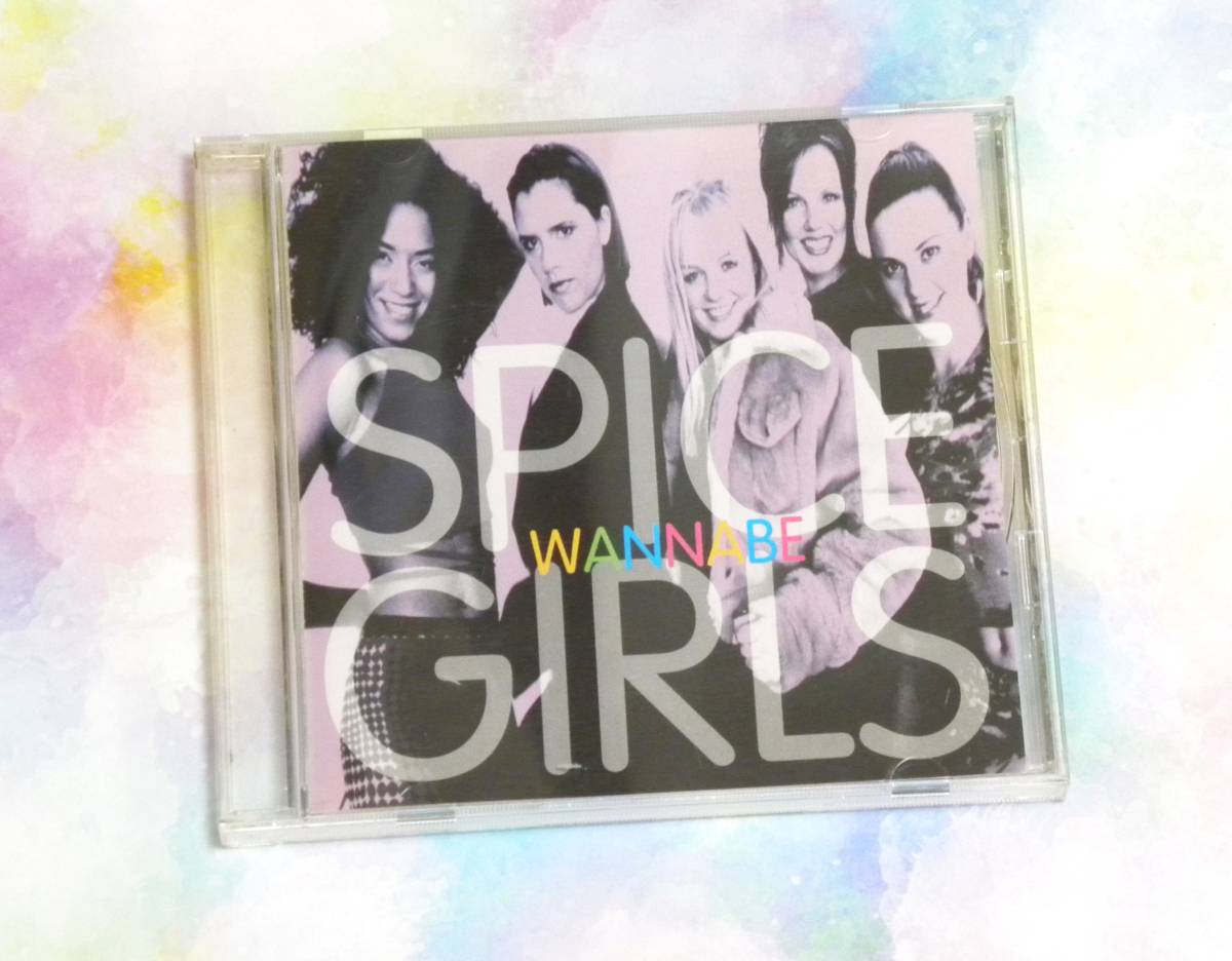 ★ 送料無料 !!! ★ 12cmCD,Single 〇 レア品 〇 日本盤 ★ WANNABE 〇 SPICE GIRLS / ワナビー 〇 スパイスガールズ ★ 歌詞 / 対訳付 ★拍卖