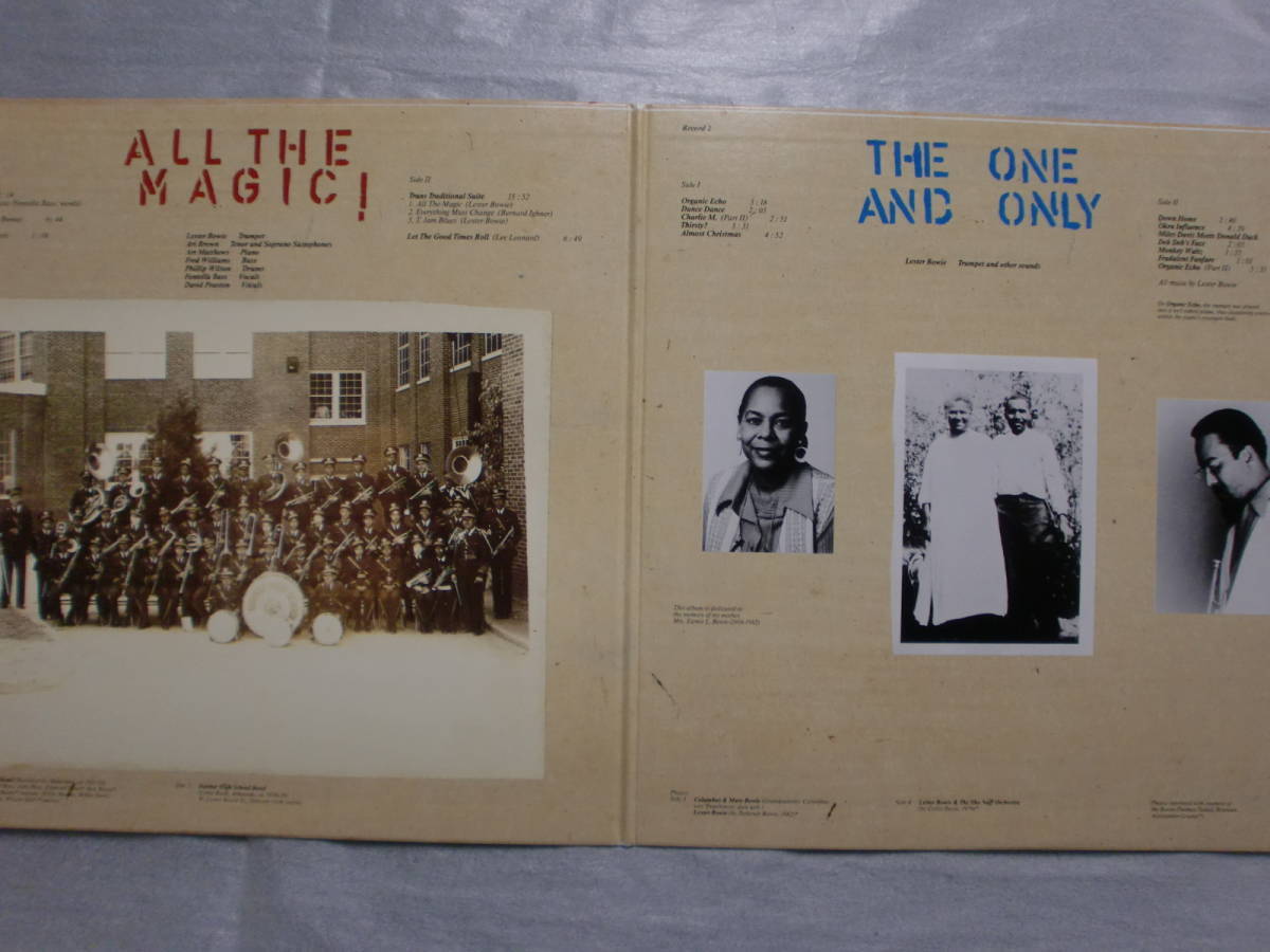 良盤屋 J-0269◆LP◆ Jazz; レスター・ボウイ / オール・ザ・マジック LESTER BOWIE / ALL THE MAGIC! 2枚組 拍卖