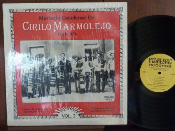 MARIACHI COCULENSEde CIRILO MARMOLEJO Vo.2-9052(LP)拍卖