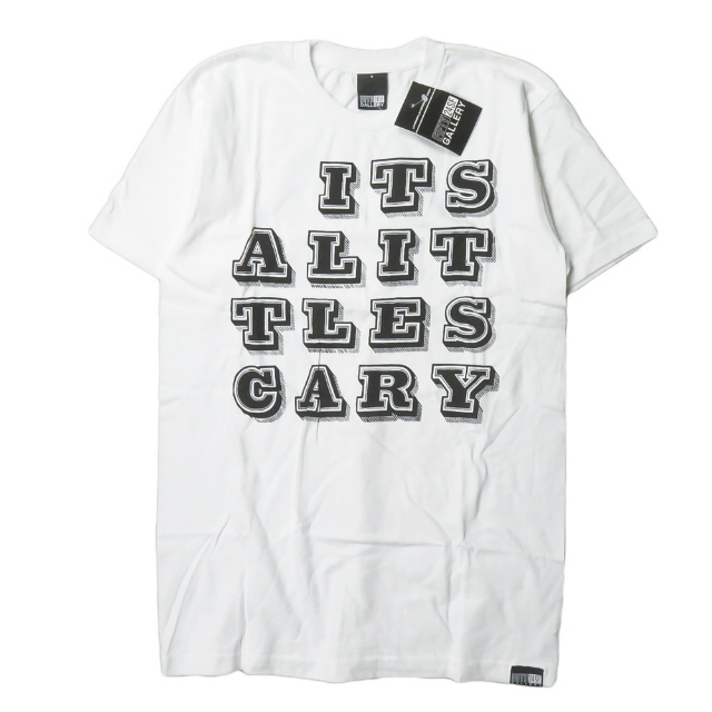 新品 FIFTY 24SF Gallery サンフランシスコギャラリー EINE SCARY TEE プリントクルーネックTシャツ S ホワイト BEN EINE 半袖 ☆☆mc63683拍卖