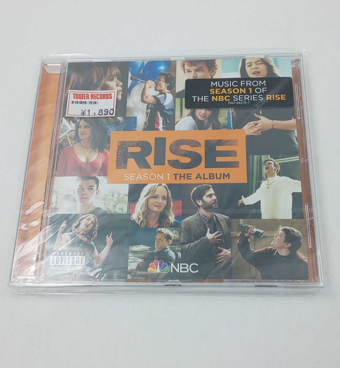 CD 未使用☆RISE SEASON1 THE ALBUM 7567-86576-7☆ NBC ライズ拍卖