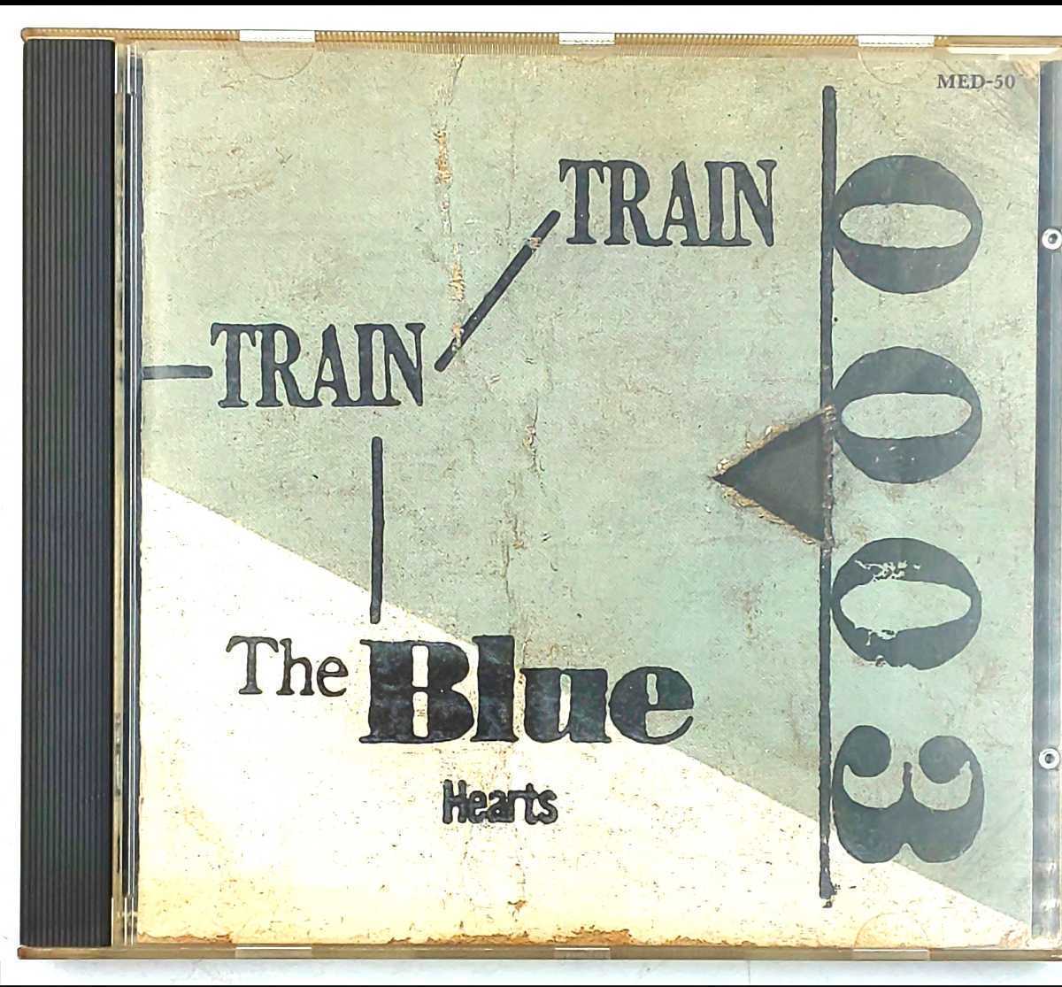 CD☆ザブルーハーツ TRAIN-TRAIN MED-50 臭いあり☆ THE BLUE HEARTS 3rd アルバム拍卖