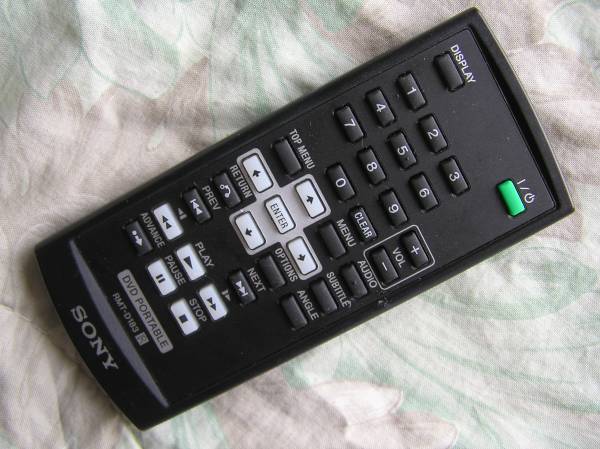 ◇ソニー ポータブルDVD プレーヤー用リモコン RMT-D183拍卖