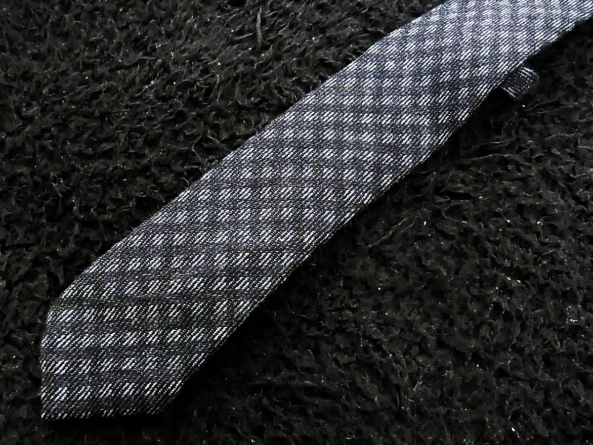 0^o^0ocl★cw0461美品【ウール100%】スーツセレクト「SUIT SELECT」細ナロータイ・ネクタイ拍卖