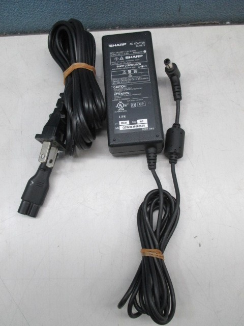 純正 SHARP シャープ ACアダプター  EA-WE1V 19V 3.42A拍卖