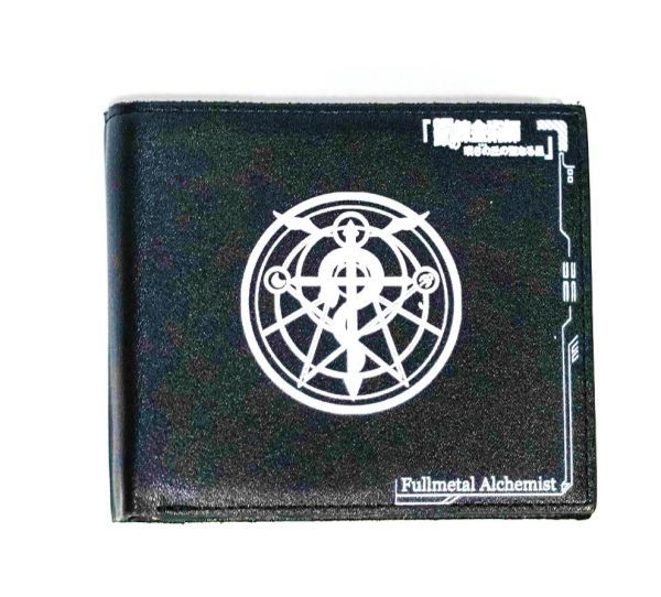 財布 鋼の錬金術師 ハガレン アルフォンス エドワード 紋章 ウロボロス サイフ さいふ 二つ折り拍卖