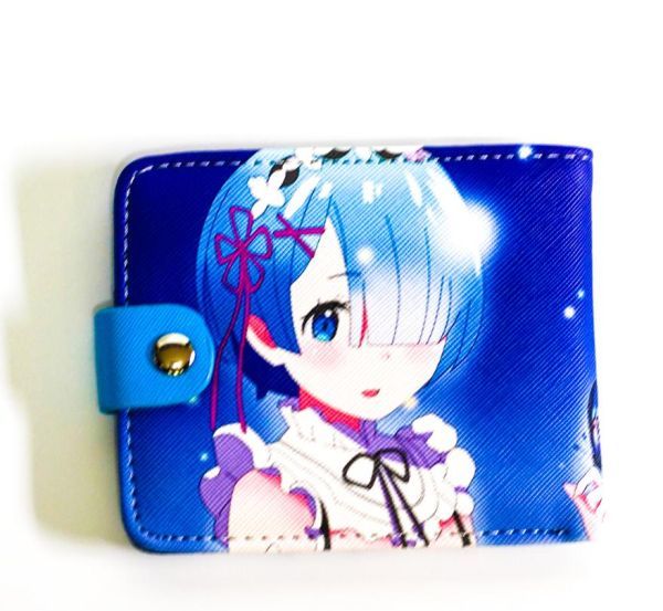 財布 ゼロから始める異世界生活 ウォレット リゼロ 青 レムちゃん 子供 ギフト プレゼント拍卖