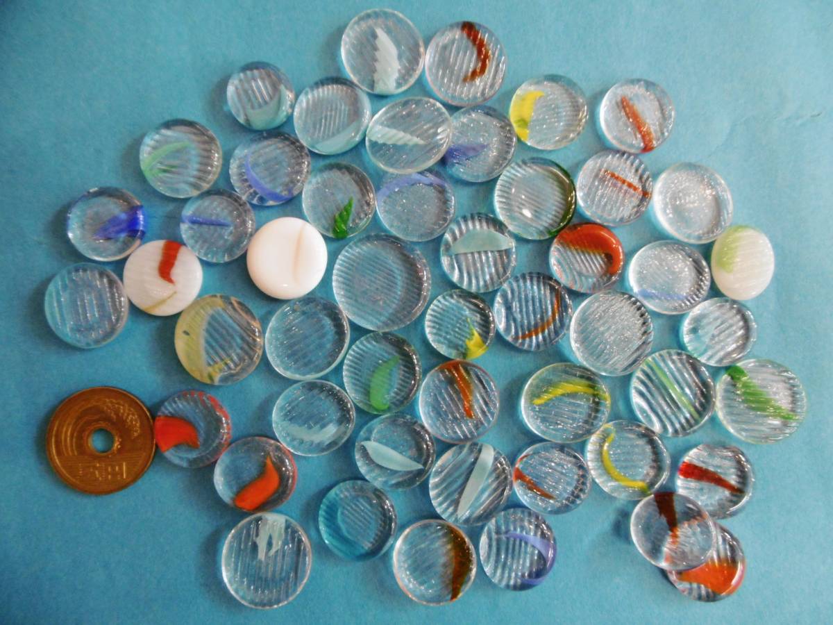 古い★おはじき/50ヶセット/硝子ガラス昭和レトロ★拍卖