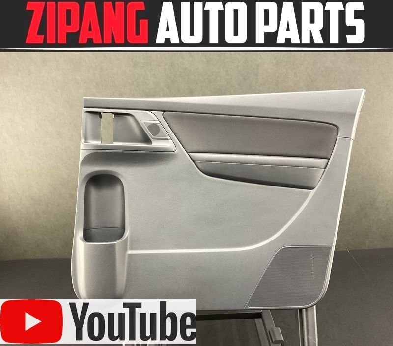 VW044 7N シャラン TSI コンフォートL BMT 右リア/スライド ドア トリム/内張り ◆合皮/ブラック ★程度まあまあ 【動画あり】◎拍卖