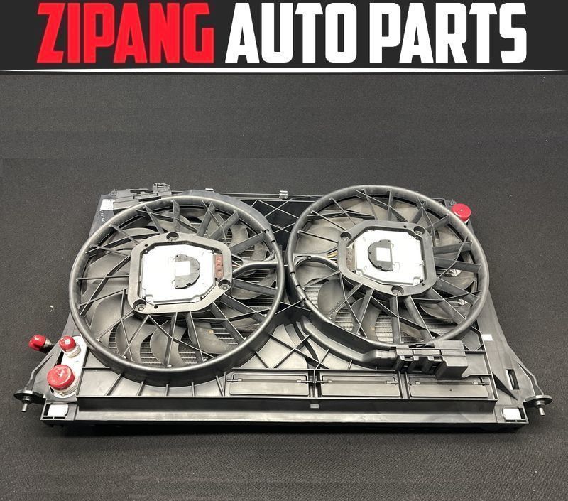AU100 4E A8 4.2FSI クワトロ コンフォートP 電動ファン/ラジエター/エアコン コンデンサー セット ★動作OK/漏れ無し ○ ★即決★拍卖
