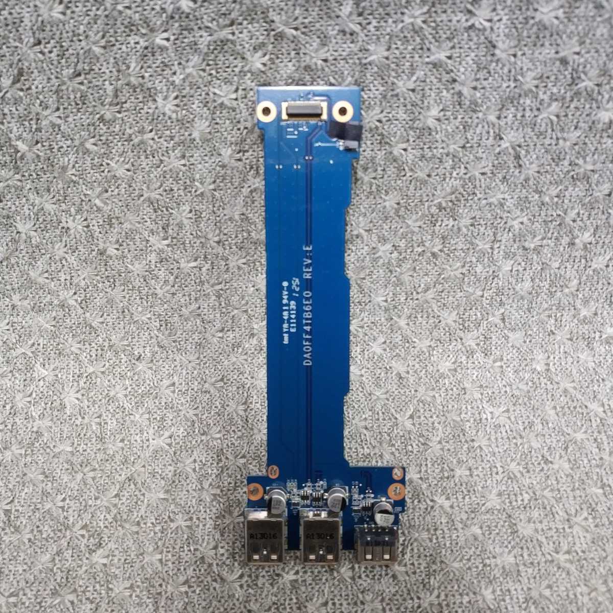 岐阜 即日発 送料198円 ★ NEC LaVie LS450/J PC-LS450JS2KSW 用 USBボード DA0FF4TB6E0 ★ 動作確認済み USB159拍卖