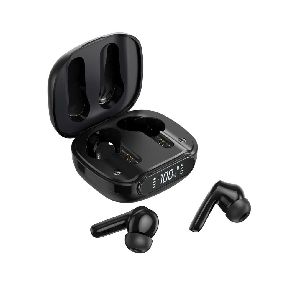 ブルートゥース イヤホン 完全ワイヤレス アクティブノイズキャンセル搭載 HIDISC HDBTANC39BK /0059拍卖