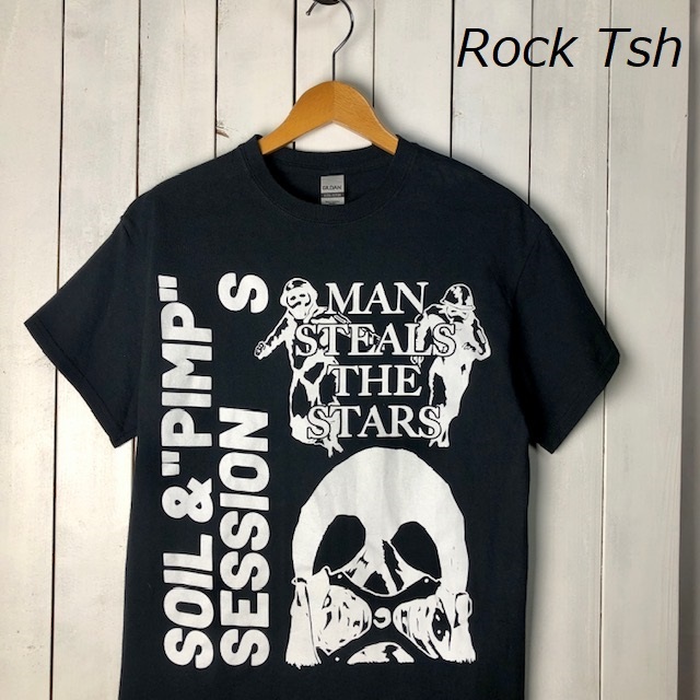 バンドT・ロックT SOIL&'PIMP'SESSIONS ソイル&ピンプセッションズ Tシャツ M オールド デスジャズ ツアーTシャツ 黒 ●60拍卖