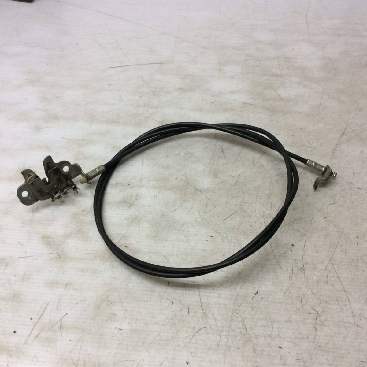 C61-51ne スズキ アドレスV50 CA44A シートロック ワイヤー セット 動作確認済み 純正部品拍卖