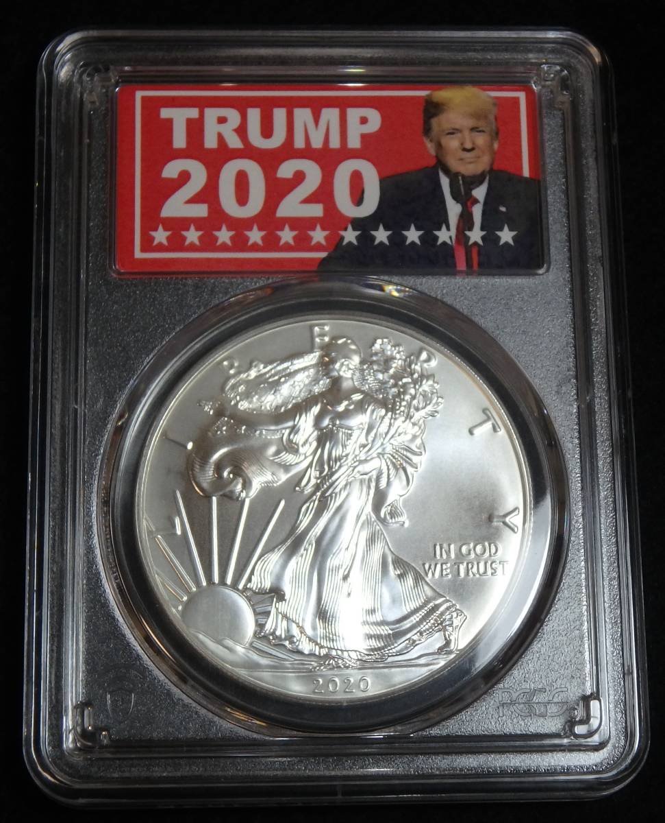 ☆★USA アメリカ1$ 2020 PCGS-MS70 Trump★☆拍卖