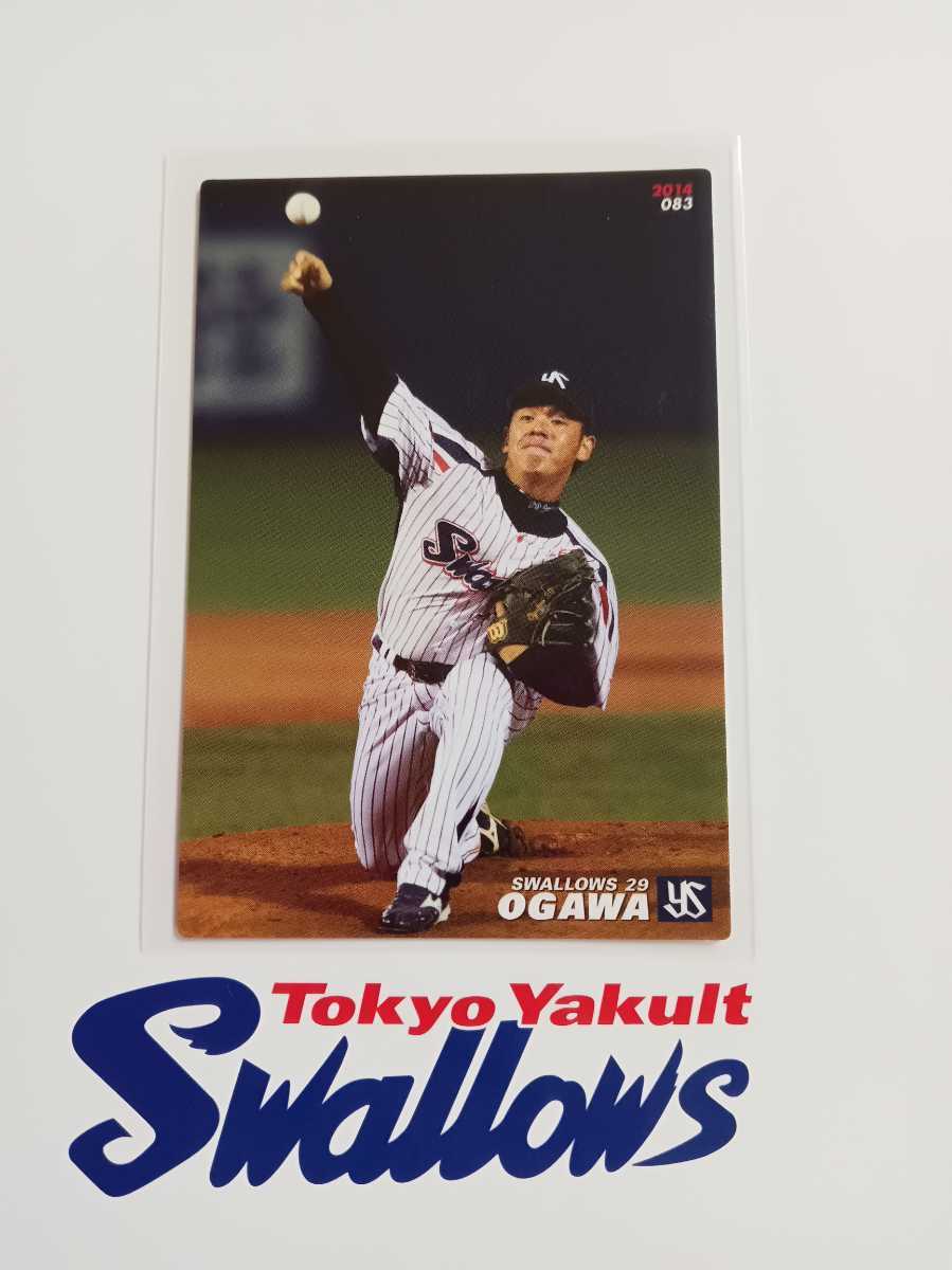 カルビー プロ野球チップスカード ヤクルトカード 2014年 第1弾 レギュラーカード 083 東京ヤクルトスワローズ 小川 泰弘拍卖