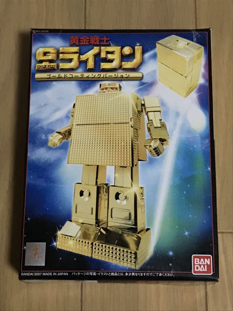 P 黄金戦士 ゴールドライタン ゴールドコーティングバージョン バンダイ 未組立品拍卖