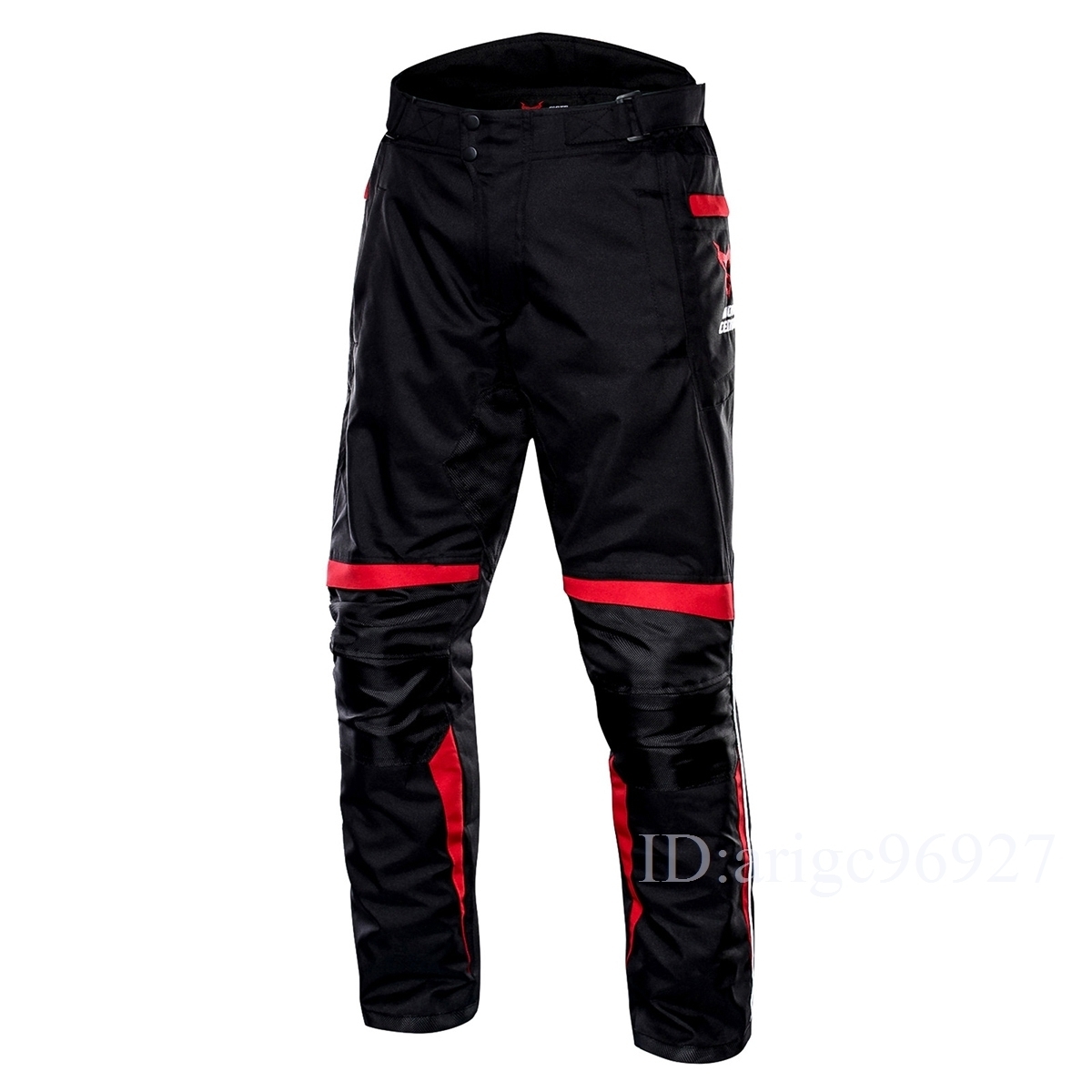 H372★バイク用 メンズ パンツ プロテクター付き オールシーズン通用 保護力 防水 防寒 防風 通気性 赤拍卖