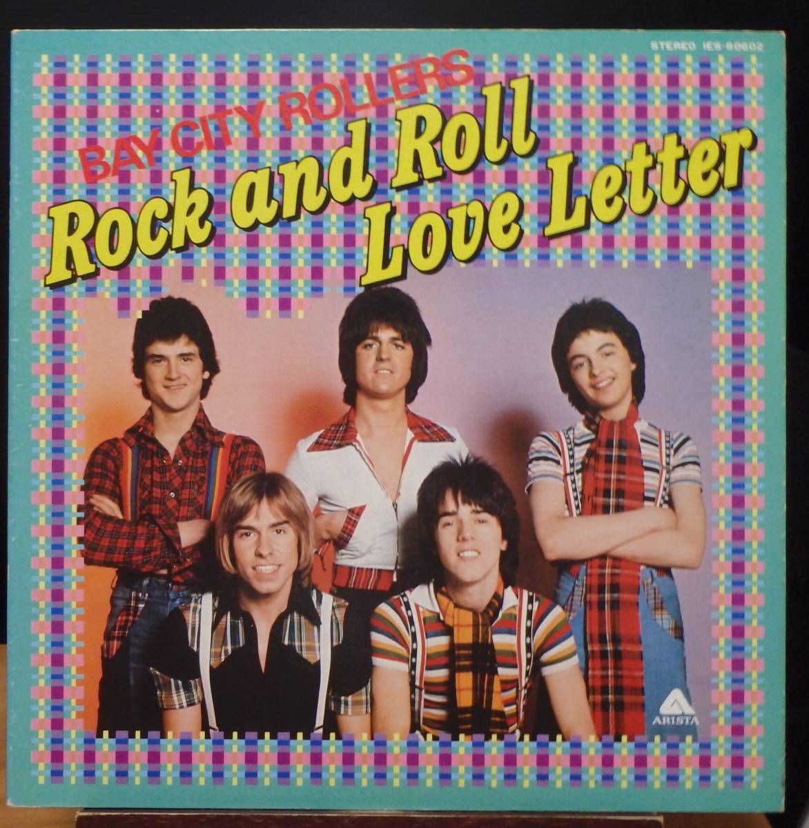 【GR257】BAY CITY ROLLERS「Rock And Roll Love Letter (ニュー・ベスト)」, '76 JPN 国内初回盤/独自編集 ★パワー・ポップ拍卖