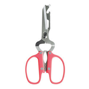 はさみ 十徳キッチンハサミ これは便利!分解できる鋏 色ピンク/8605x3丁セット/卸/送料無料拍卖