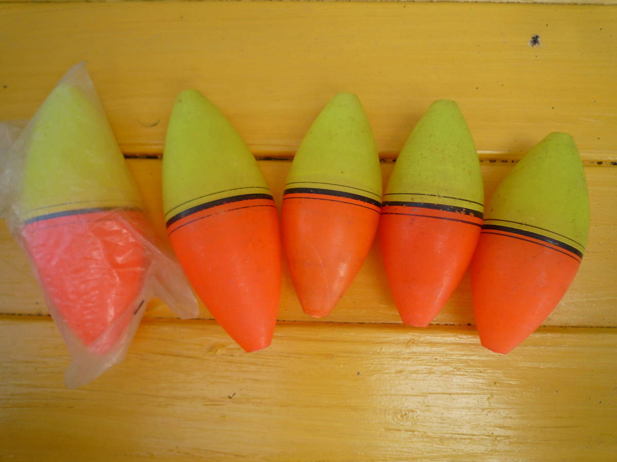 サビキ浮き プラスチック 5個セット拍卖