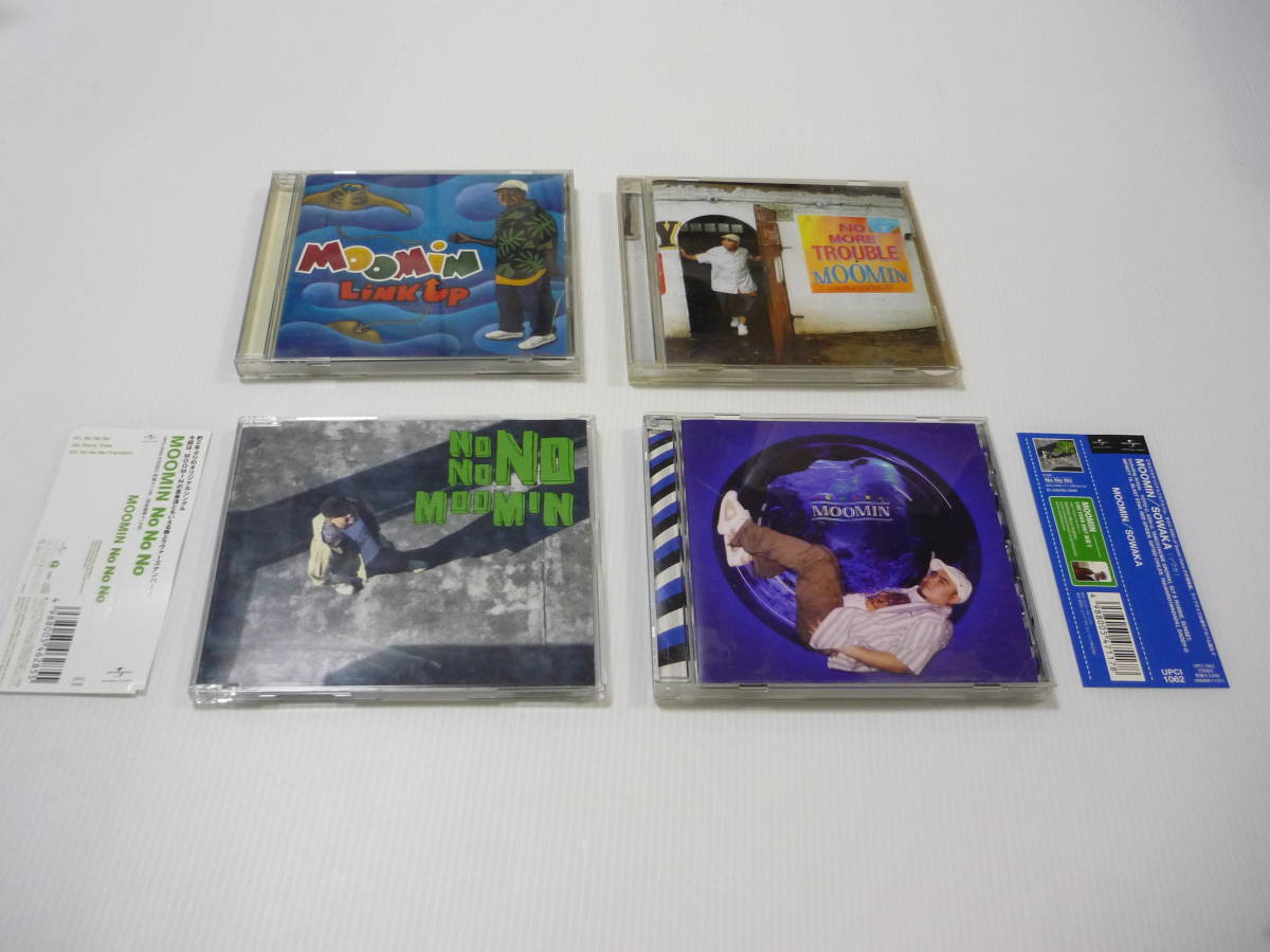 【送料無料】CD 4枚セット MOOMIN / まとめ LINK UP NO MORE TROUBLE No No No SOWAKA拍卖
