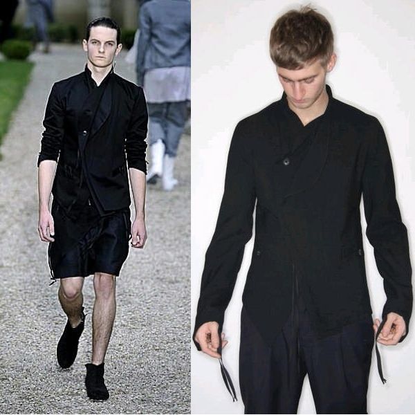 ★ DAMIRDOMA リネン アシメトリー ジャケット 44 リネン 送料無料 ダミールドーマ damir doma ラフシモンズ拍卖